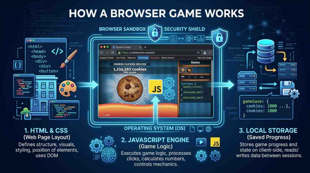 Browser game workflow