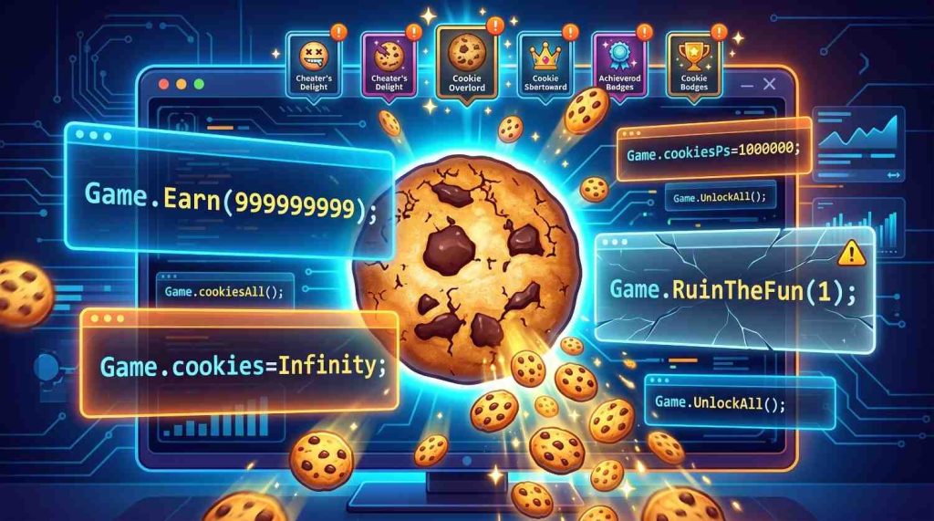 Cookie Clicker cheat dashboard